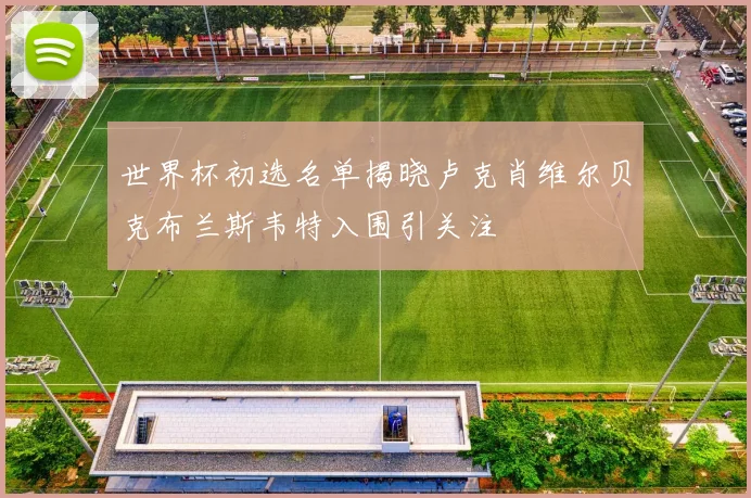 世界杯初选名单揭晓卢克肖维尔贝克布兰斯韦特入围引关注